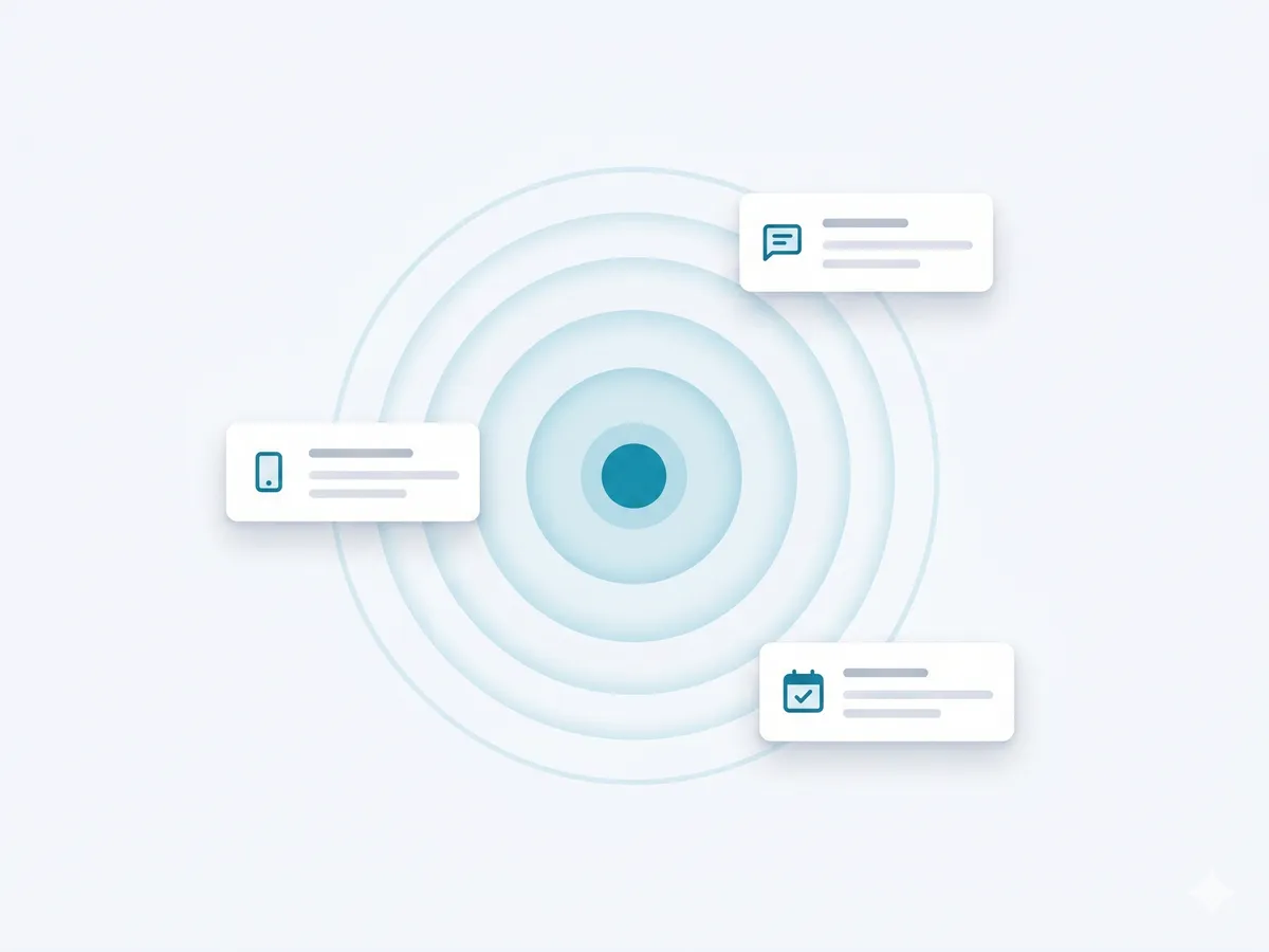 Pick a voice. Tune the tone. — illustration